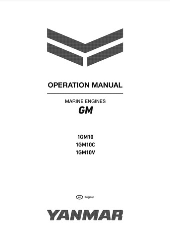 Yanmar 1gm10 1gm10c - gm, 1gm10v