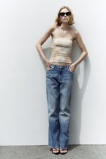 Top tulle stampato - top,