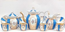 Servizio da caffè thé antico ,porcellana antica manifattura di Parigi dell'800