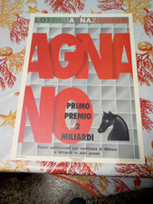 LOCANDINA LOTTERIA NAZIONALE -
