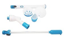 Spazzola Elettrica Rotante Senza Fili Pulizia Bagno Ricaricabile Con Spazzole -