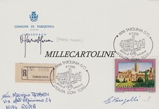 TARQUINIA:  cartoncino viagg