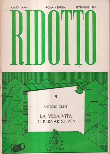 Ridotto settembre 1975 - n.,