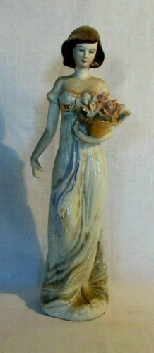 Statua porcellana dama - statua,