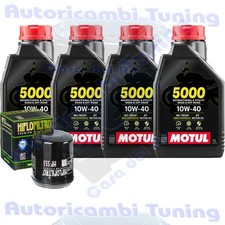 Kit Tagliando Olio Motul 5000