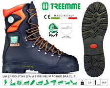 TREEMME Stivale Boscaiolo CE 17249 antitaglio CL.2 suola in gomma HIKER 1202H