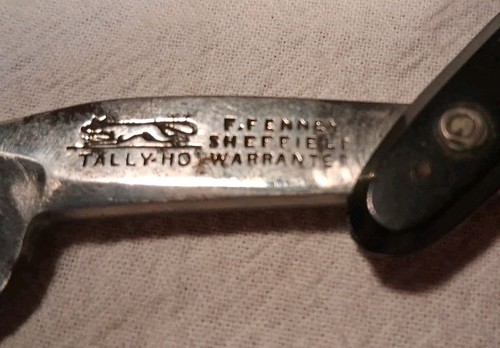 Rasoio dritto fenney tally - rasoio, f.