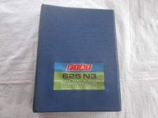 FIAT  Autocarro 625 N3  CATALOGO RICAMBI Catalogo Parti Ricambio 1971