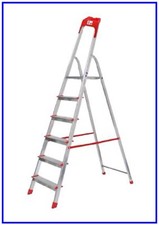 Scala Alluminio 6 Gradini Uso