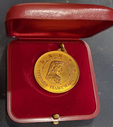 Medaglia dante alighieri - dante,