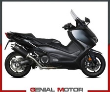 Scarico Completo Storm By Mivv Oval Black Acciaio Nero YAMAHA TMAX 560 2020 2021
