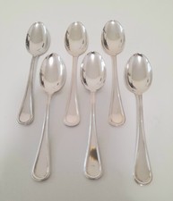 6 Cucchiaini moka in argento