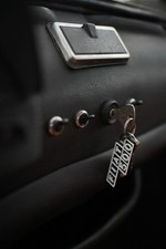 Portachiavi Fiat 500 stile vintage – Stampa 3D in PLA, Personalizzati