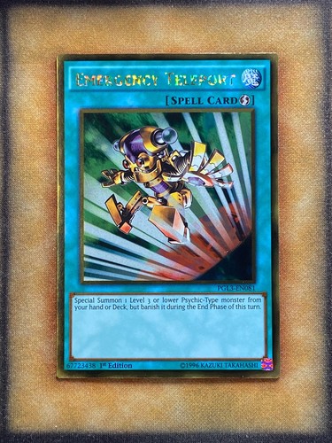 Yugioh teletrasporto emergenza - teletrasporto,