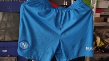 0972NN-Pantaloncino Calcio Napoli Armani Bambino 14 Anni/XS