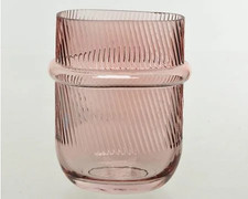 Vaso in vetro reliefvintage