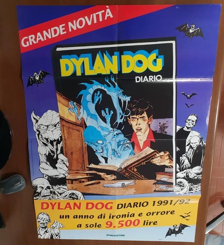 Dylan dog poster pubblicitario - dylan,