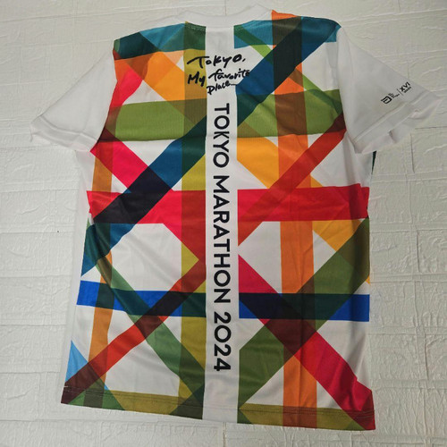 Shirt firmata tokyo marathon - t-shirt,