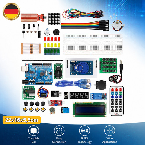 Starter kit per arduino - starter,