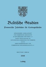 Baltische Studien, Pommersche
