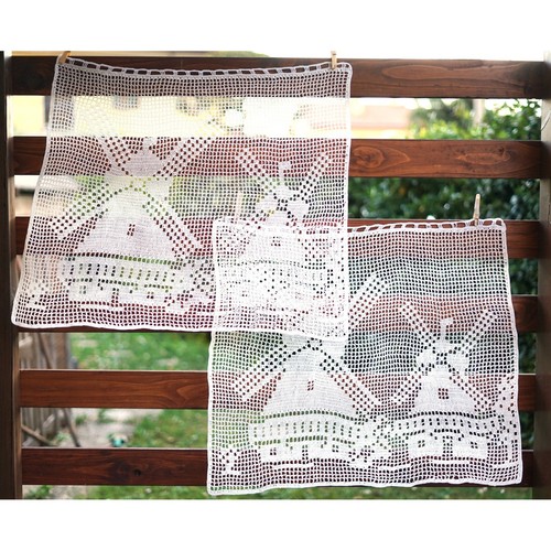 Coppia tende realizzate - coppia,