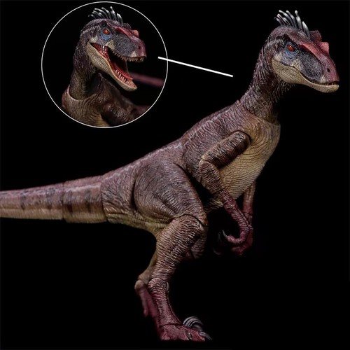 Modellino dinosauro cavaliere