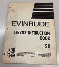 Manuale manutenzione cod. 8026288 per Evinrude/Johnson 50 HP 2T 1972/1973/1974
