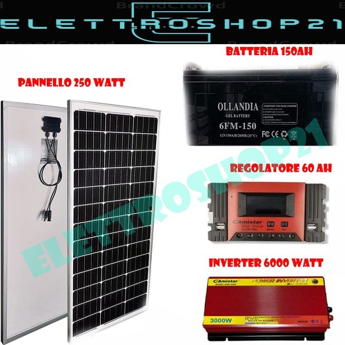 Kit fotovoltaico 1kw - fotovoltaico, 2/1kw