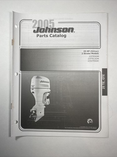 2005 johnson parts - catalog, 25