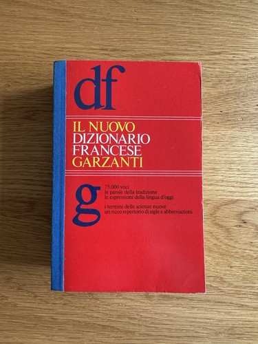 Nuovo dizionario francese - nuovo,