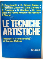 AA. VV. - Tecniche artistiche - 1^ ed. 1985 Hoepli