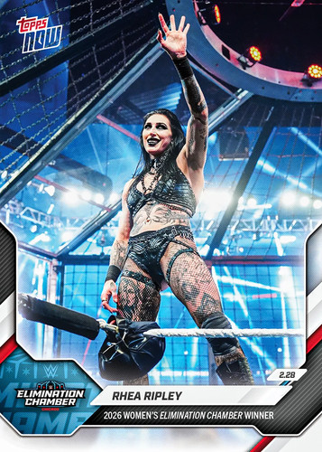 Topps wwe wrestling 2026 - wwe,
