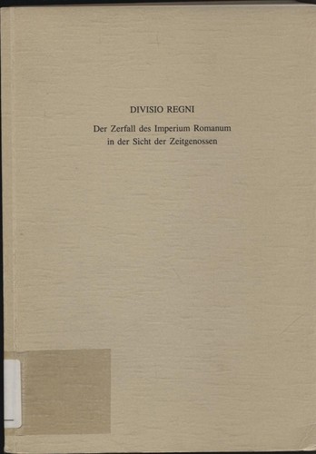 Divisio regni pabst - regni, pabst,