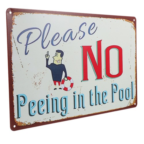 Cartello per piscina - ,