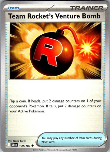 Team rocket venture bomb - team, rocket's