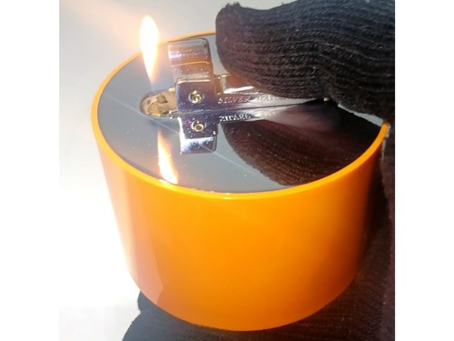 Vintage space age silver match - vintage,