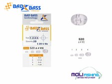 BAD BASS ACCESSORI PESCA SURFCASTING PERLINE S20 4 VIE PREPARAZIONI TRAVI SURF