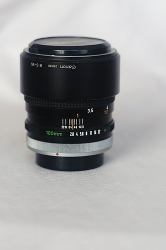 Objectif canon 100mm 8 - objectif,