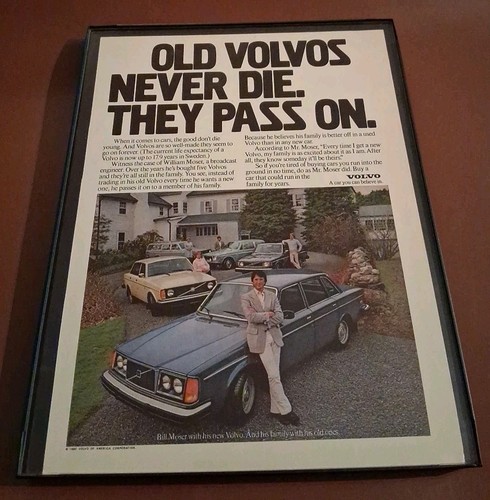 Pubblicità bill moser volvo - pubblicità,