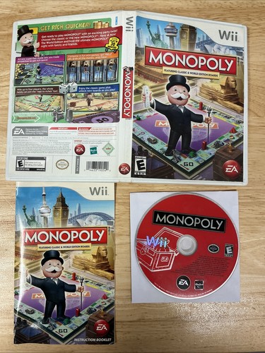 Monopoly nintendo wii cib - wii,