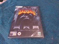 DOOM COLLECTOR'S EDITION PC CD-ROM FPS SPARATUTTO GIOCO FAST POST (nuovo e sigillato)