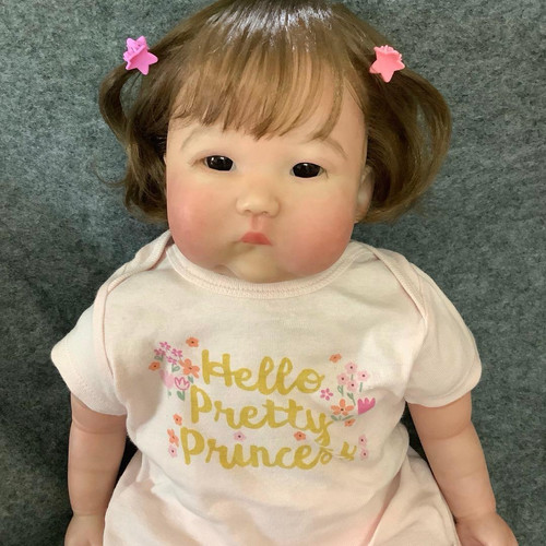 Reborn baby doll bambina cm - 50,