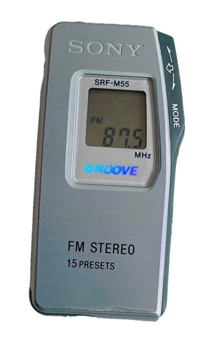 Sony srf m55 - radio, groove
