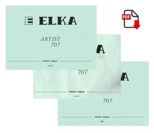 ELKA ARTIST 707 Schematic Diagrams Service Manual PDF Schaltplan Schema +Owner's