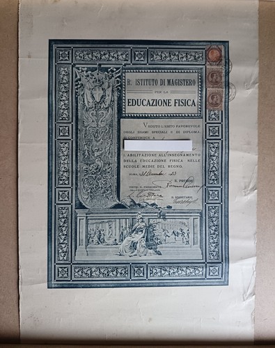 Diploma per insegnamento - per, della