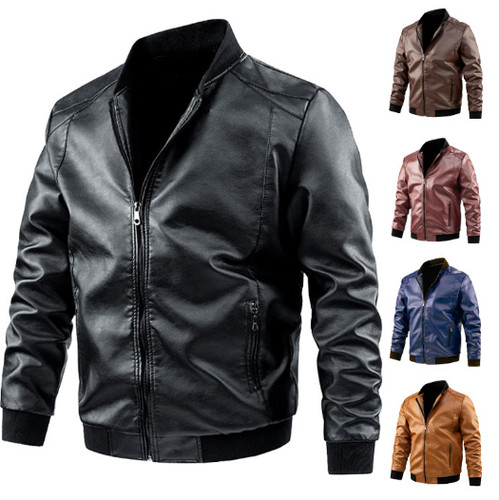 Cappotti uomo pelle moto - cappotti,