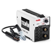Telwin T ARC 120 Saldatrice ad Elettrodo inverter portatile con Accessori per