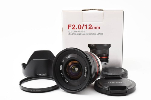 Samyang 12mm ncs - cs, nero