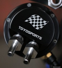 SERBATOIO VASCHETTA RECUPERO VAPORI CATTURA OLIO AUTO TURBO ASPIRATE NERO