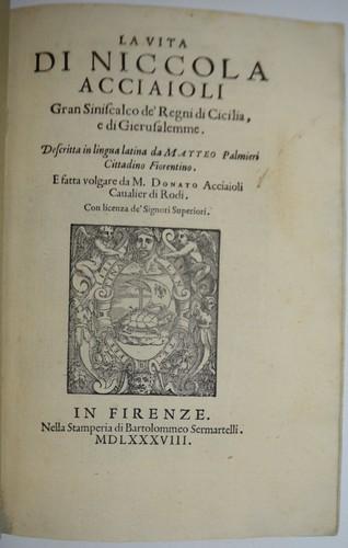 Vita nicola acciaioli - acciaioli, –